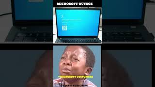 MICROSOFT OUTAGE TODAY memes memesdaily viral shortsfeed itmemes corporatememes corporate [upl. by Knipe]