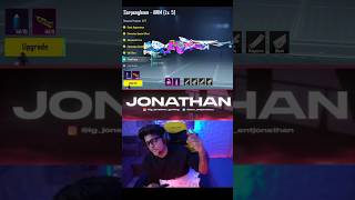 JONATHAN MAXING OUT LATEST AWM  jonathangaming latest gun bgmi godl shortsviral trending [upl. by Sudoeht]