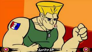 Street Fighter Collab  quotStreet Fightersquot Sprite37 skit [upl. by Eseilenna]