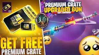 New Premium Crate Skin Confirmed  Sniper Coming In Premium Crate PUBGM [upl. by Cirdec]