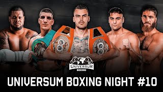 🔴 LIVE UNIVERSUM BOXING NIGHT 10 [upl. by Akkeber]