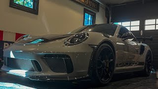 Weissach GT3 RS 4K Maustmedia at private garage [upl. by Jsandye]