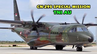 TERBARU  PESAWAT CN295 SPECIAL MISSION TNI AU BERGABUNG SKADRON UDARA 2 LANUD HALIM [upl. by Deedee]