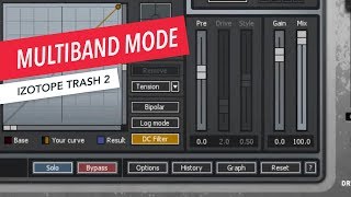 iZotope Trash 2 How to Use Multiband Mode  Music Production  Sound Design  Berklee Online [upl. by Lairret194]