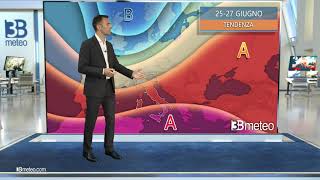 Tendenza meteo per lultimo weekend di giugno [upl. by Aihsemaj]