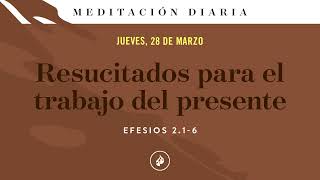 Resucitados para el trabajo del presente – Meditación Diaria [upl. by Iatnohs396]