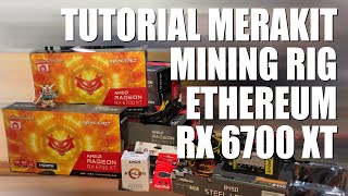 HOW TO BUILD MINING RIG RX 6700 XT CARA MERAKIT ALAT MENAMBANG ETHEREUM [upl. by Gilmour460]