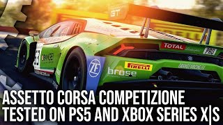 Assetto Corsa Competizione Upgraded For PS5 and Xbox Series XS  Full Analysis [upl. by Yancey]