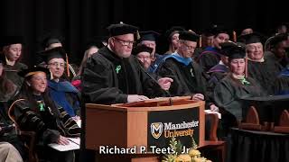 Manchester University 2024 Graduate and Professional Commencement [upl. by Gypsie]