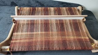 Ashford 24 60cm rigid heddle loom weaving scarf 1 [upl. by Aramoy984]