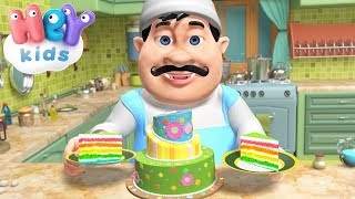 Pat A Cake song 🎂 🍰 HeyKids  Nursery Rhymes [upl. by Drehcir]