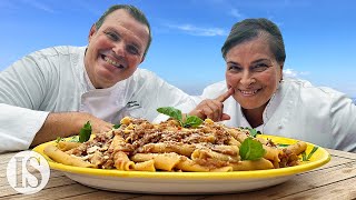 Pasta alla Genovese la ricetta di Antonio Sorrentino e Carmela Abbate [upl. by Dlanor]