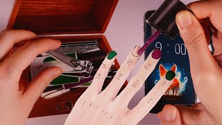 Paper Nail 상황극 ASMR｜팅글돋는 오버워치 키리코 수제북 ASMR｜통화 목소리 [upl. by Marten399]