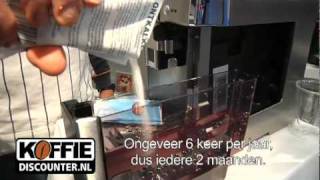 Koffiemachine Siemens TK52001 video demonstratie [upl. by Amocat692]