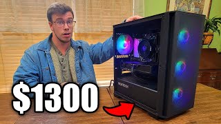 Building the Best 1300 Gaming PC Build [upl. by Assille]