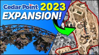 BREAKING Cedar Points 2023 Expansion Is HUGE 95 New Coaster [upl. by Ecniv815]