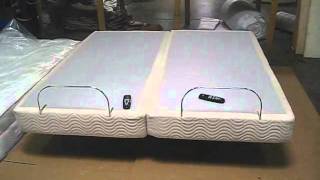 Split Top Mattress and adjustable assembly [upl. by Lemra]