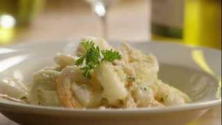 How to Make Shrimp Fettuccine Alfredo  Allrecipescom [upl. by Griz]