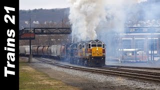 5 ALCO Diesels Hit Their Train HARD [upl. by Moorefield]