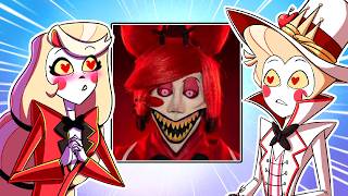 Charlie and Lucifer REACT to HAZBIN HOTEL COSPLAYS [upl. by Ania]