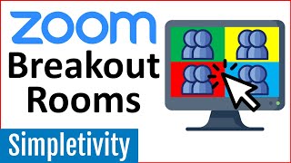 How to use Zoom Breakout Rooms  Tutorial for Beginners [upl. by Ekeiram497]