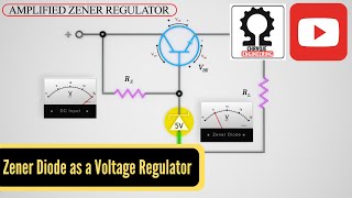 Zener Diode as a Voltage Regulator  How Does it Works [upl. by Faxon]