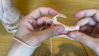 Leren breien I cord afkanten I cord bind off [upl. by Schwejda]