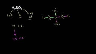 Formal charge and dot structures  Chemical bonds  Chemistry  Khan Academy [upl. by Anaitsirk]