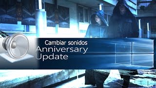 CAMBIAR SONIDOS INICIO Y MAS EN WINDOWS 10 [upl. by Ikkela]