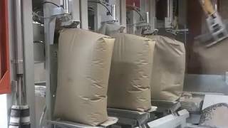 Fully Automated Model 730 Pressure Flow Valve Bagging System 600 Bags  Hour [upl. by Prue]