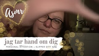 ASMR roleplay Lugn hemmakväll med din kompis jag klipper ditt hår ✂️ [upl. by Eileen47]