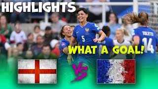 England v France  Lionesses womens Euro Qualification  Highlights football 31052024 [upl. by Follansbee230]