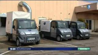 Esat ACODEGE Reportage Blanchisserie France 3 Bourgogne [upl. by Hael500]