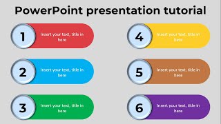 How to make an interactive PowerPoint presentation  PowerPoint basic training [upl. by Adaiha]