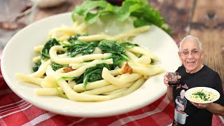 Pasta Garlic and Oil with Arugula [upl. by Kleeman185]