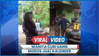 Modus Jual Kalender Wanita Demak Kepergok Curi Uang di Kendal [upl. by Llekcor]