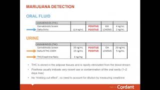 Oral Fluid Saliva Drug Testing Parent vs Metabolites [upl. by Onaivatco430]