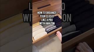 How to Organize Your Closet Like a Pro with Amazon 2024 [upl. by Cann]