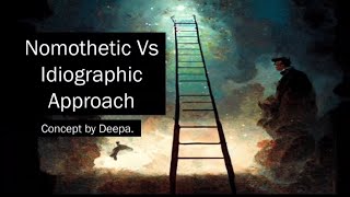 Nomothetic Vs Idiographic Approach  Geographical Thought  Philosophy of Geography  Geography [upl. by Ianthe50]