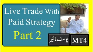 MT4 Live Trade with Paid Strategy Part 2 225 [upl. by Eelatsyrc833]