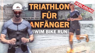 7 Tipps für deinen ersten Triathlon Verlosung  Sprint amp Olympische Distanz [upl. by Eiduam]