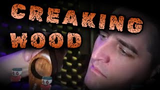 Wooden 🥴 Creaking Sounds Experimental ASMR SleepAid NoTalking fyp [upl. by Enecnarf]