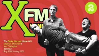 XFM The Ricky Gervais Show Series 2 Episode 27  Wheelie bin [upl. by Amyaj856]