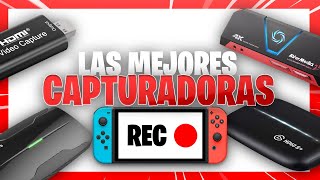 TOP 5 MEJORES CAPTURADORAS para GRABAR 🎥 en NINTENDO SWITCH 🔥 [upl. by Melar830]