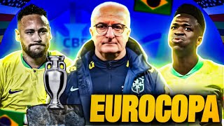 EUROCOPA 2024 com o BRASIL de DORIVAL JR  Efootball2024 [upl. by Akimahc714]