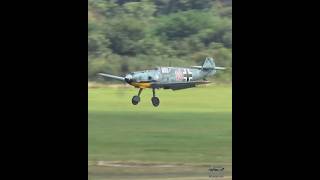 Messerschmitt Bf 109 quotEmilquot landing bf109 messerschmitt luftwaffe [upl. by Alvita]