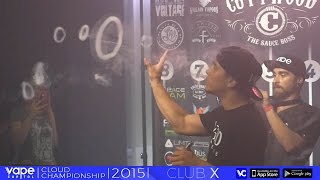 VC Cloud Championships  Club X  Last Chance Qualifier  Vape Tricks [upl. by Irpac]