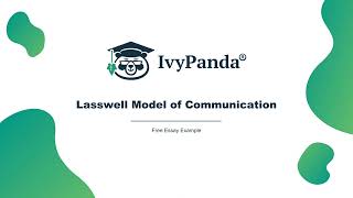 Lasswells Model of Communication [upl. by Adaj]