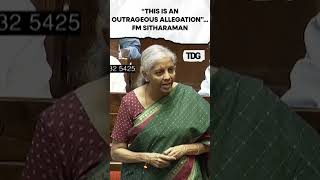 watch  Sitharaman Fires Back At Opposition With Outrageous Allegation Claim viral shorts [upl. by Zeeba]