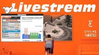 STRUCTURED TRAINING in ZWIFT with LOW CADENCE Strenght INTERVALS How to import your training plan [upl. by Ysnat113]